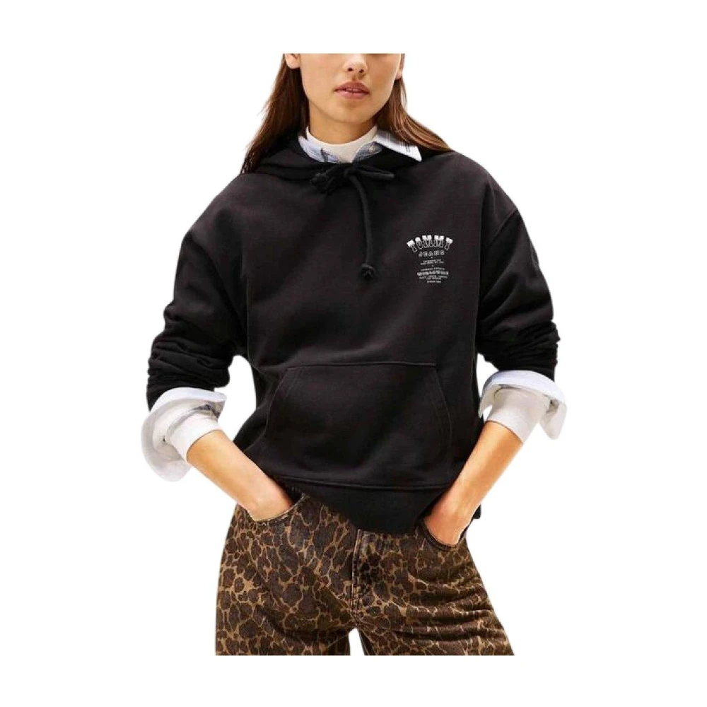 Tommy Hilfiger Women's Black Western Hoodie - Hoodies - Xs - Sweatshirts & Hoodies