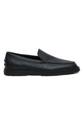 Blå Läder Loafers Hybrid Sula