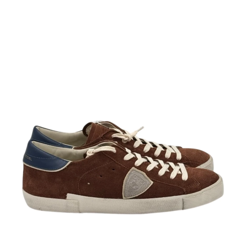 Philippe Model Herren Braun Schuhe, 40 Eugröße: