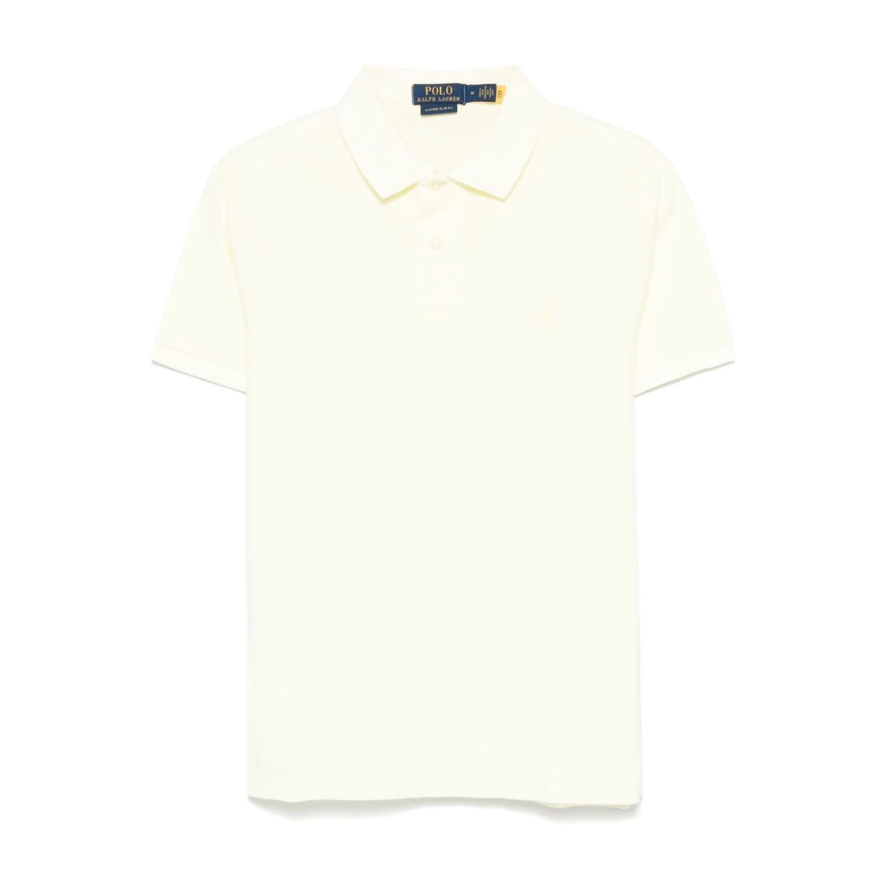 Polo Ralph Lauren Gele T-shirt Herenmode Ss25 White Heren