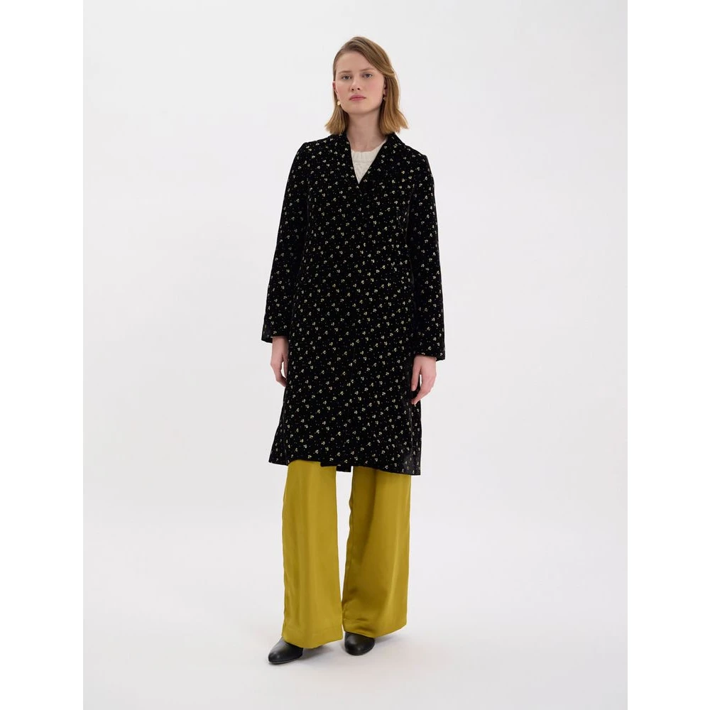 Ines De La Fressange Paris Franck Coat Black Dames