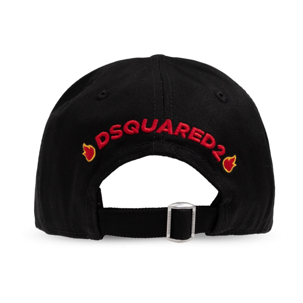 Dsquared2 Baseball Cap Black Heren