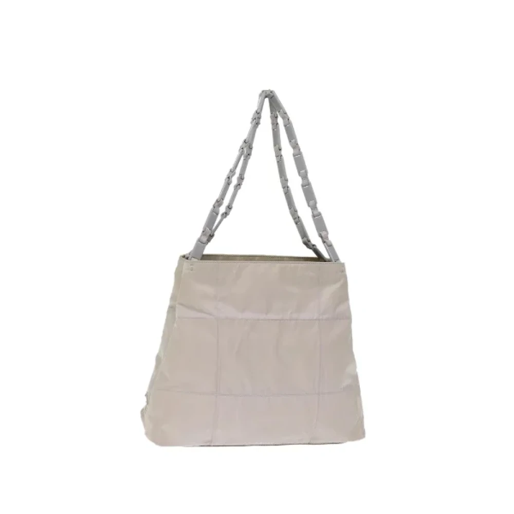 Prada Vintage Pre-owned Nylon prada-bags Gray Dames