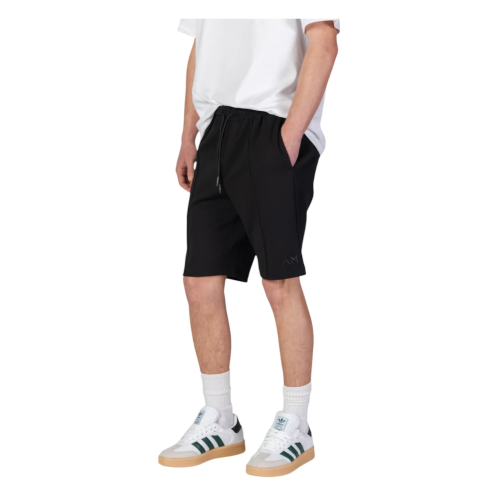 Antony Morato Sportieve Bermuda Shorts Lente Zomer Collectie Black Heren