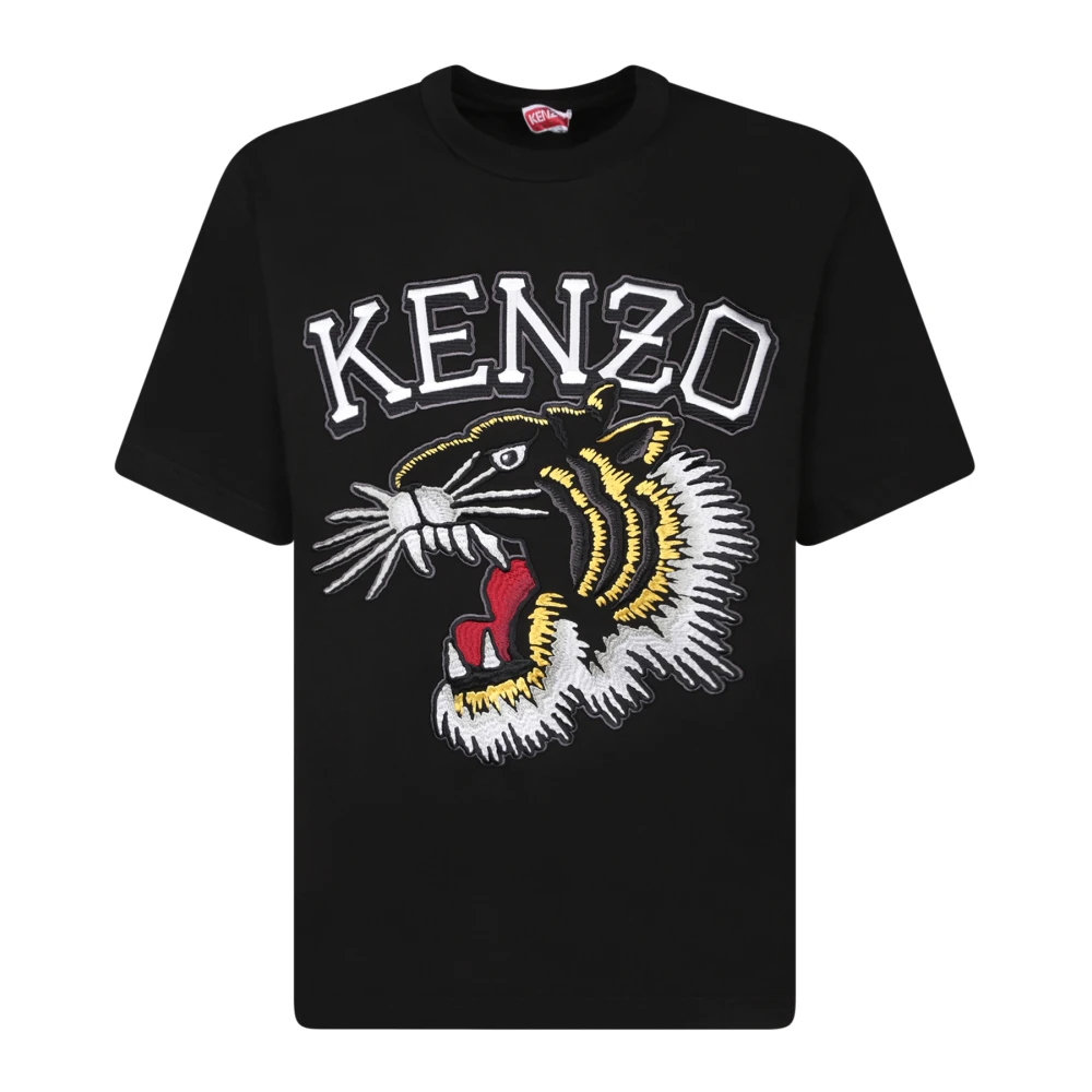 Kenzo Korte Mouw T-Shirt Premium Kwaliteit Black Heren