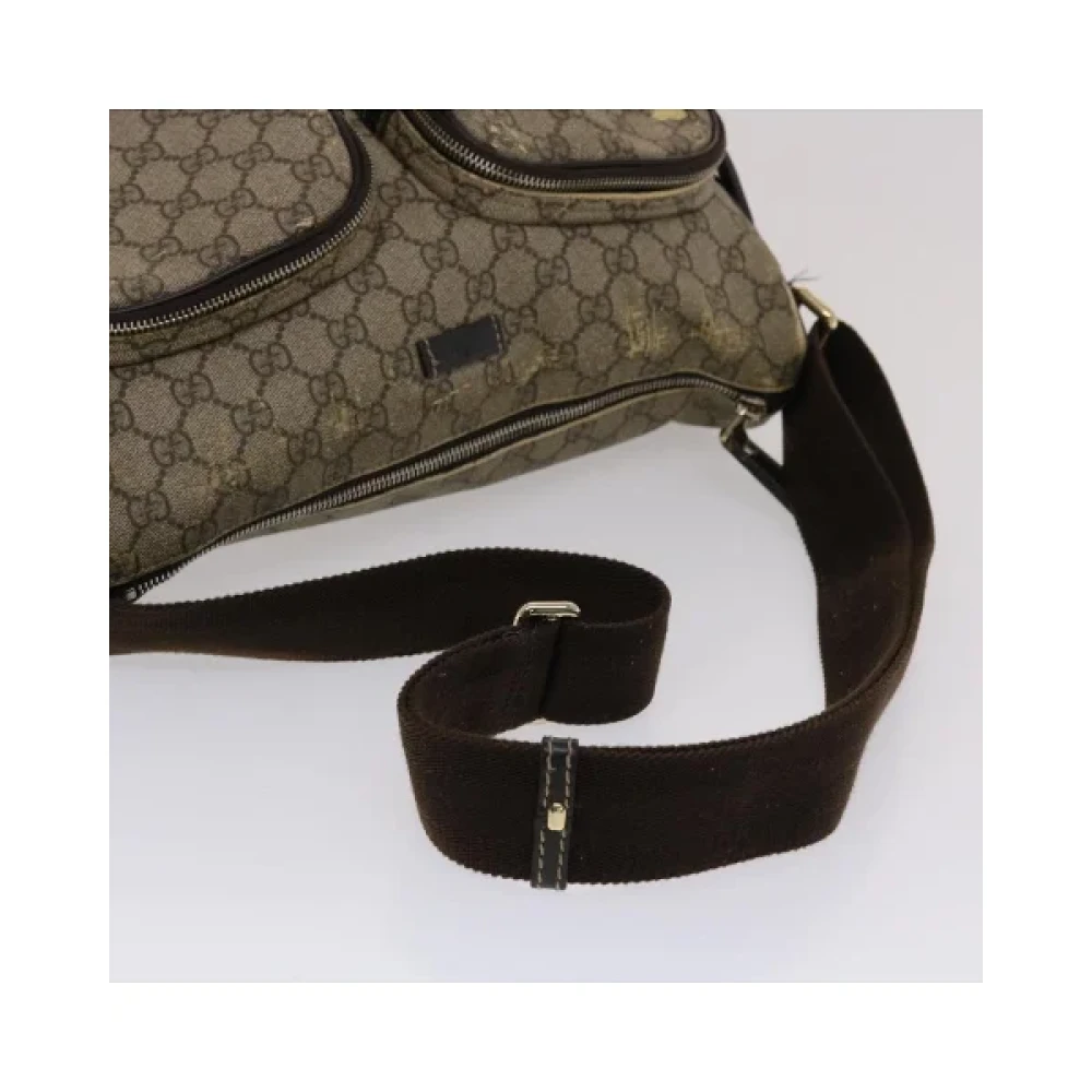 Gucci Vintage Pre-owned Leather gucci-bags Beige Dames