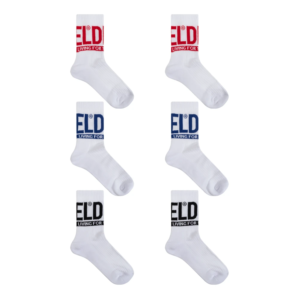 Diesel Driepak sokken Skm-Ray-3Pack-Cushioned White Heren
