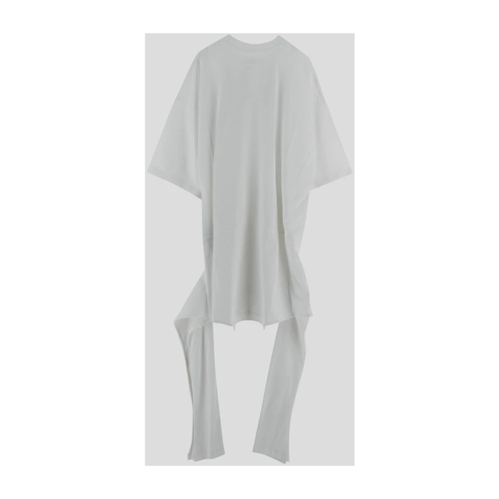 MM6 Maison Margiela Katoenen Jurk White Dames