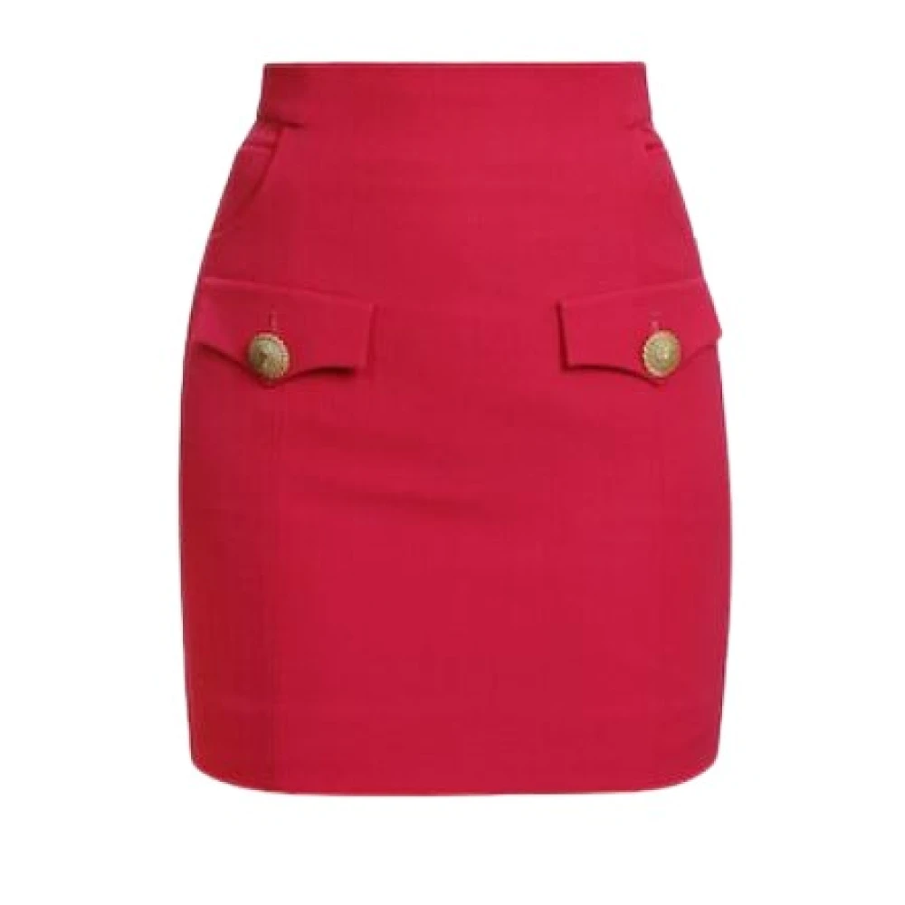 Balmain Fuchsia Rok met Nepzakken Pink Dames