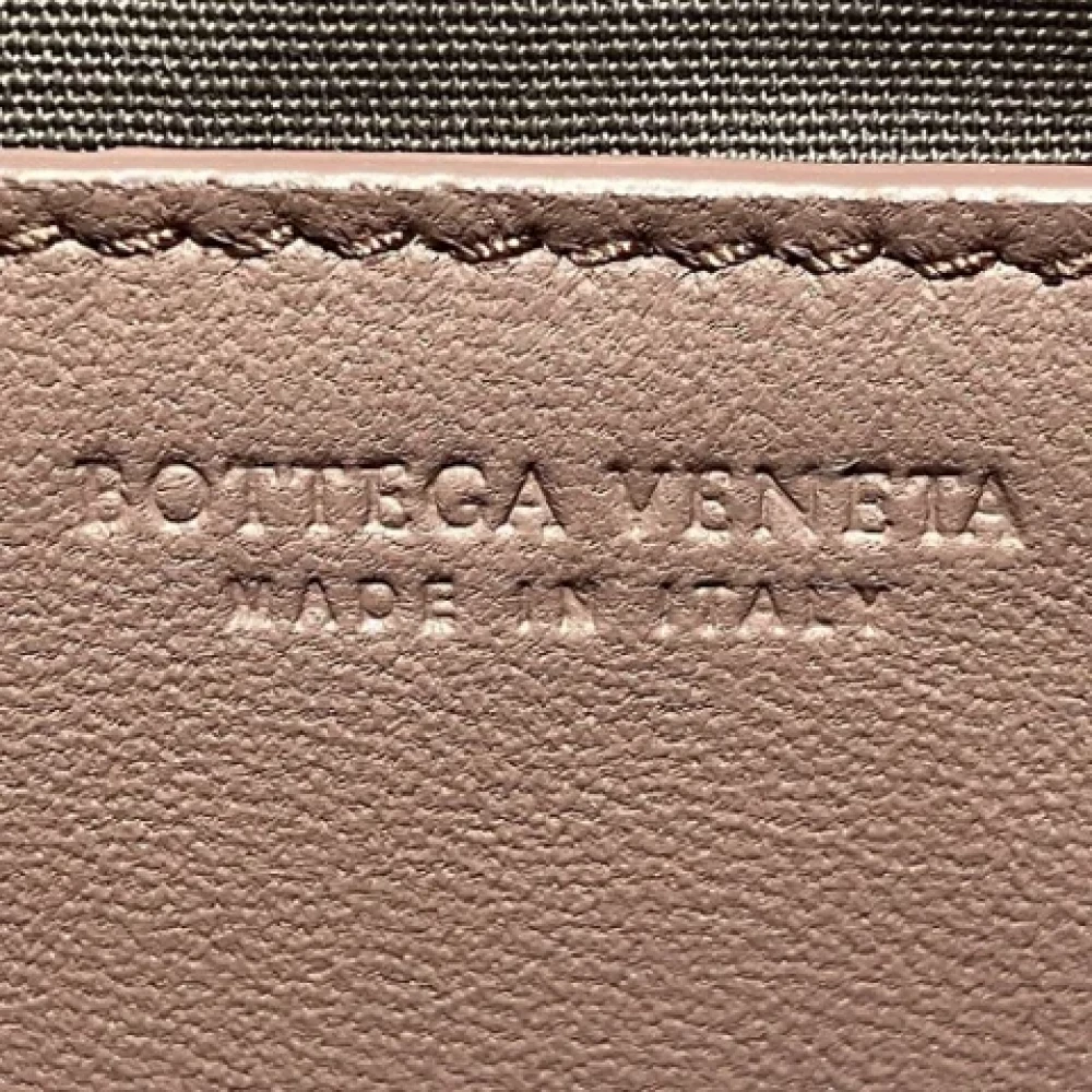Bottega Veneta Vintage Pre-owned Leather clutches Pink Dames