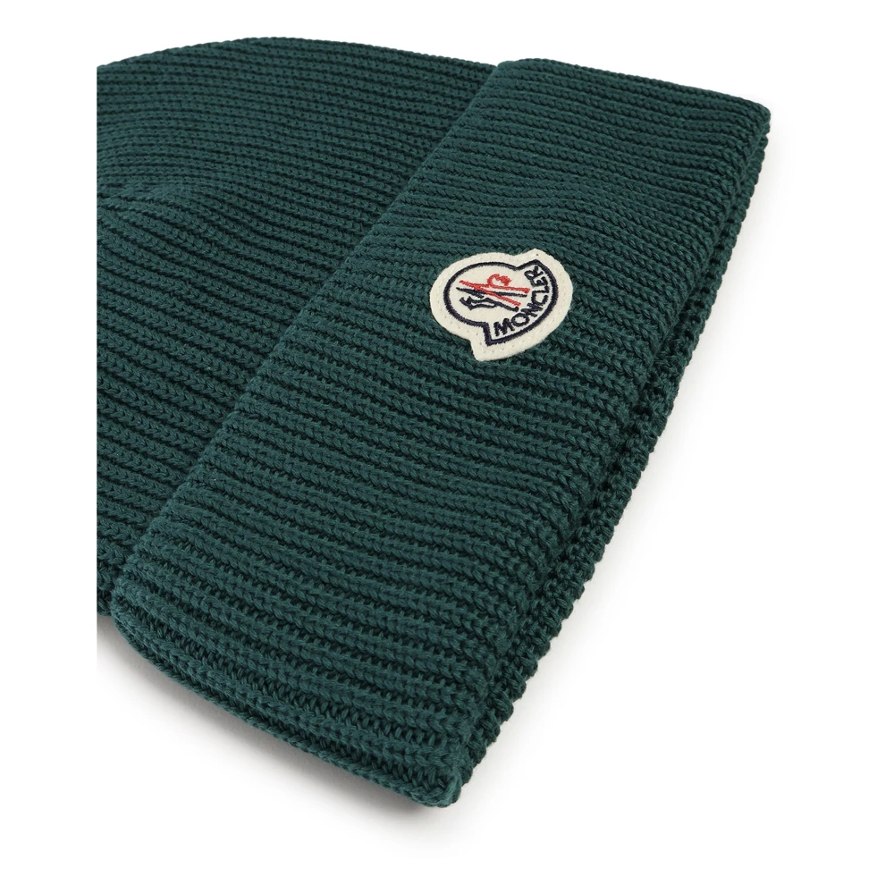 Moncler Groene Hoed voor Stijlvolle Look Green Heren