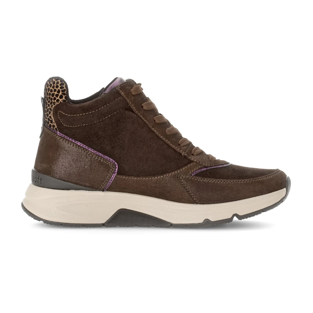 Gabor Rolling Lace-Zip Boot Dames Schoenen Bruin