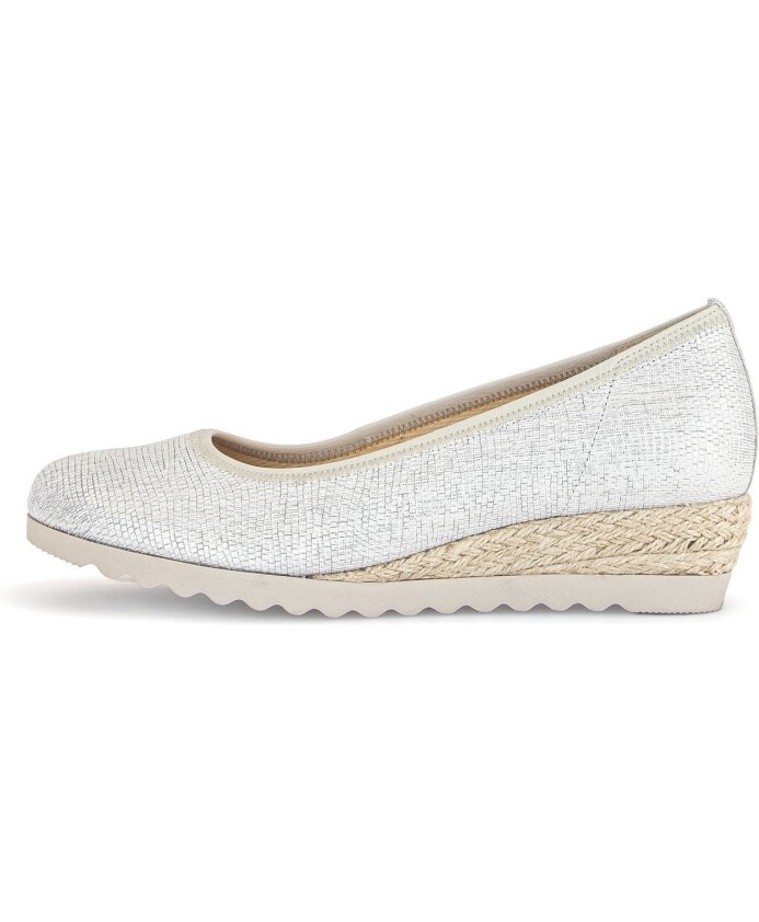 elegantes-compensees-lizard-bianco-oro
