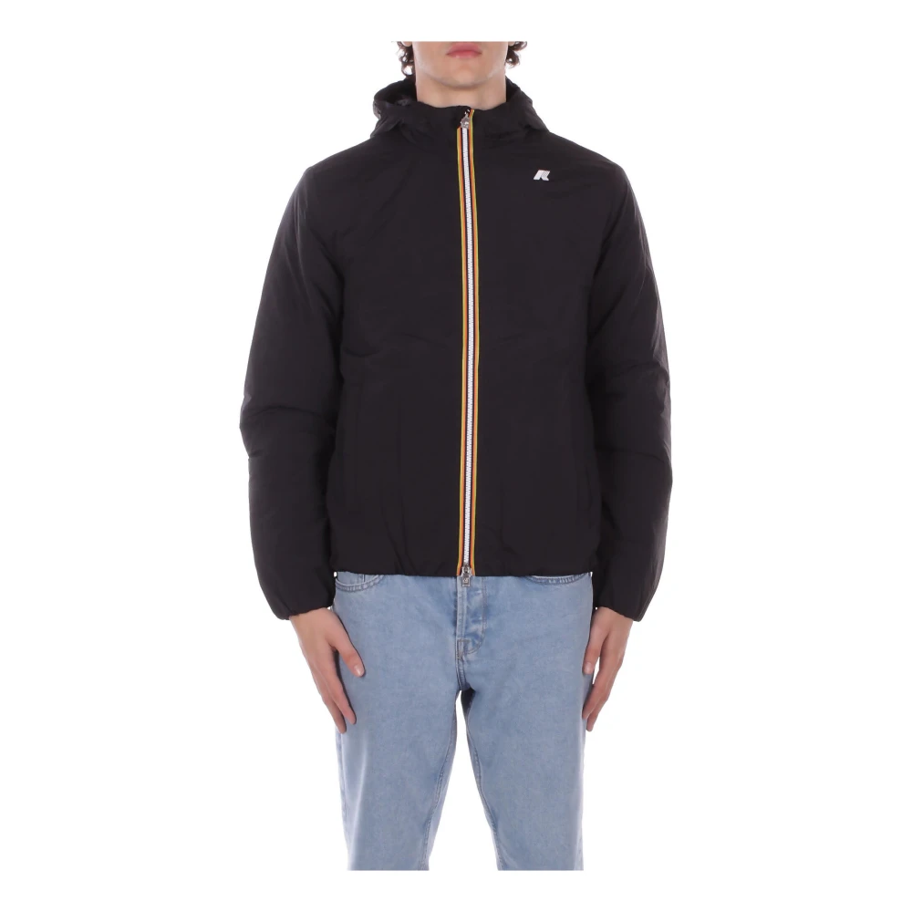 K-Way Mannelijk Zwart Jack Plain Warm Jacket
