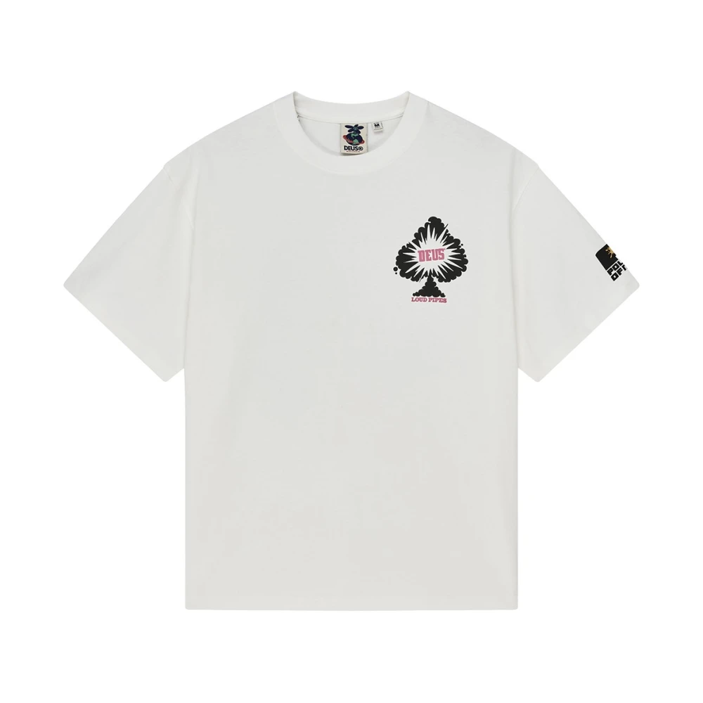 Deus Ex Machina Unisex Blanc Oversized T-Shirt Turpentine - Image 2
