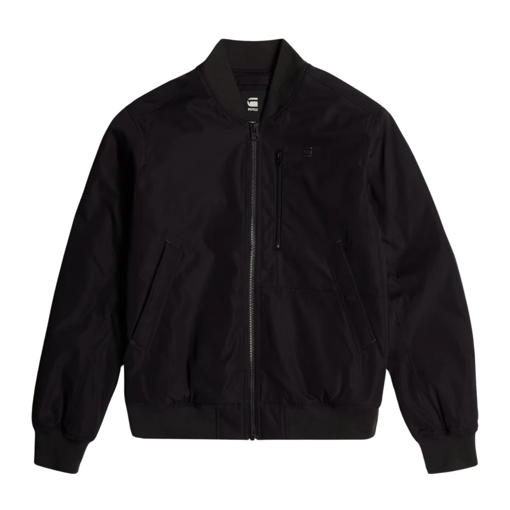 G-Star Tech Bomberjack met Ribafwerking Black Heren