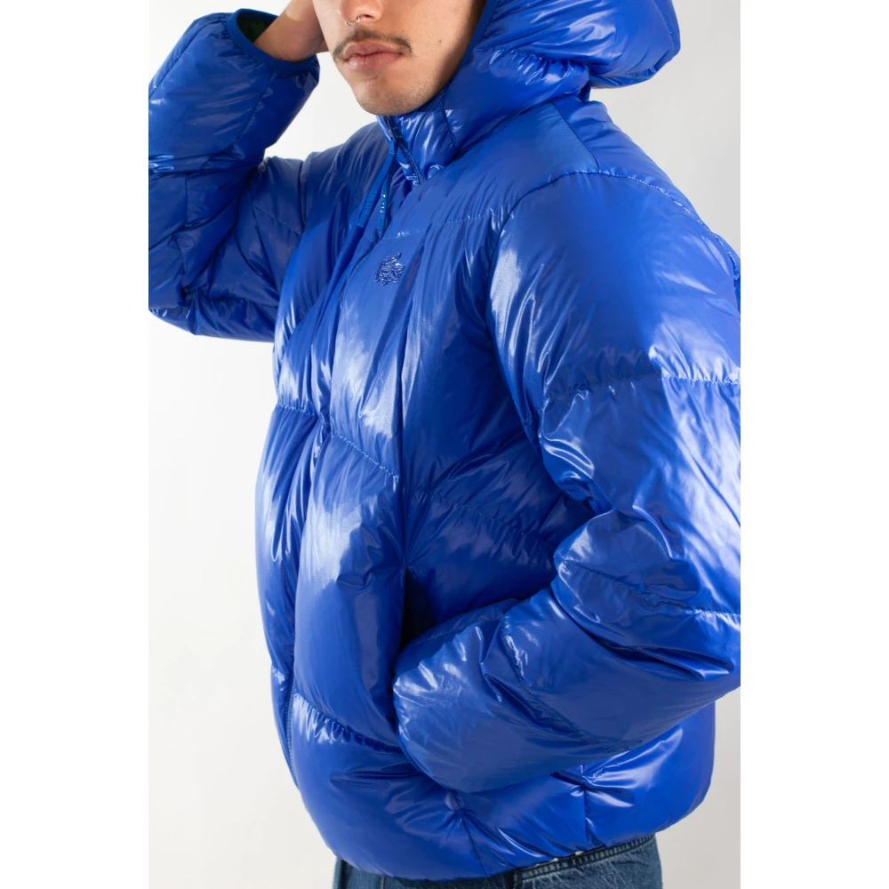 Lacoste Krokodil Donsjack in HJM Blue Heren