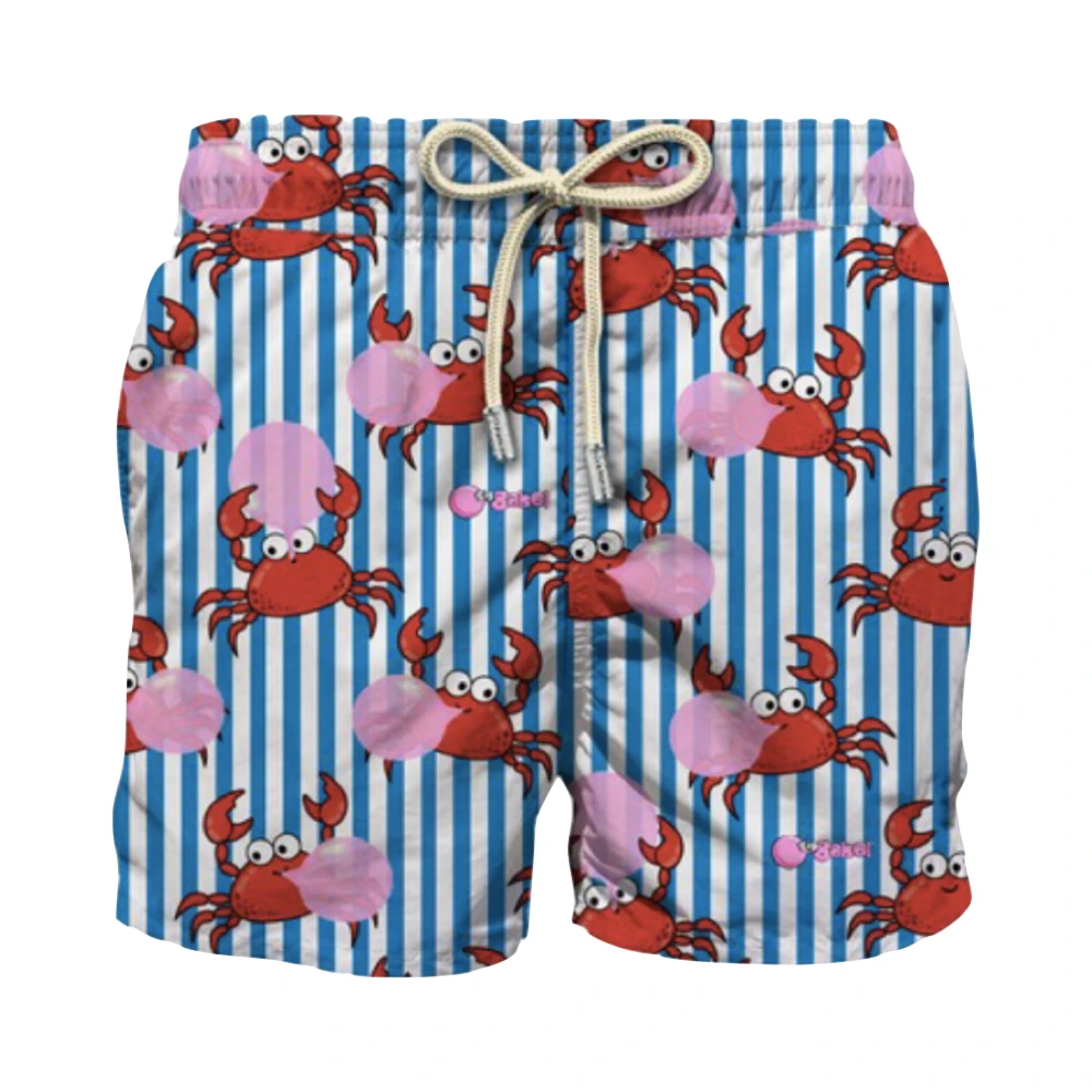 MC2 Saint Barth Heren Strandkleding Special Edition Big Babol Multicolor Heren