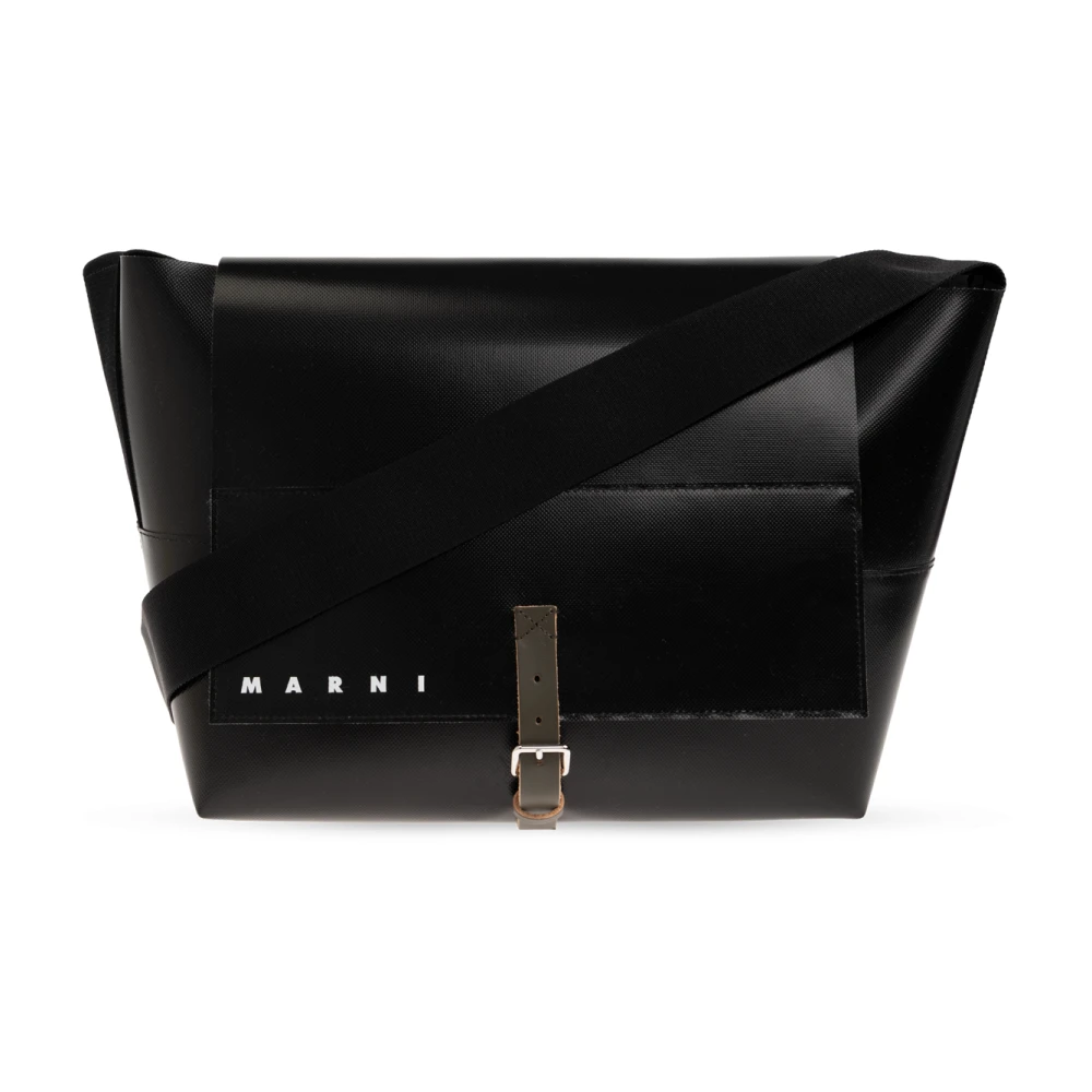 Marni Homme Noir - Sacs À Épaule - Sacs - Taille: One Size