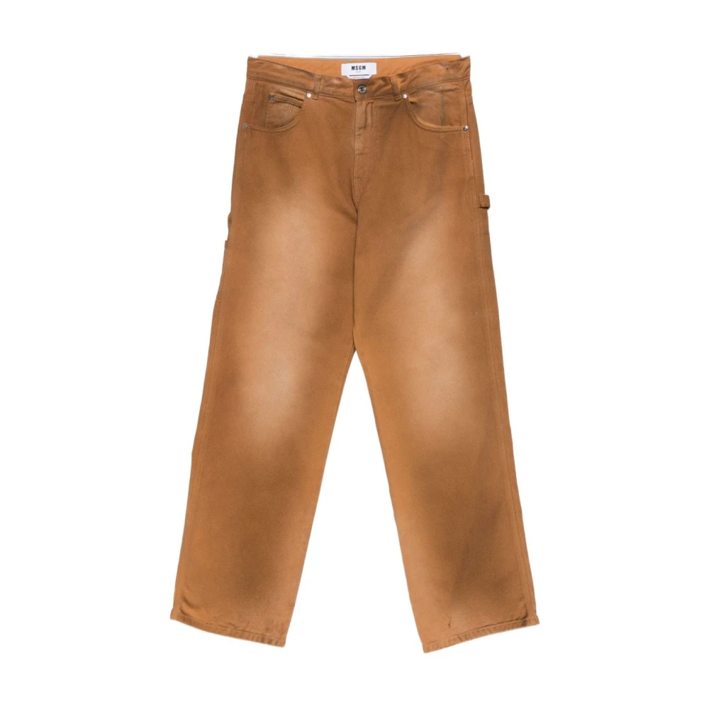 Jeans > Straight Jeans - - Msgm - Modalova