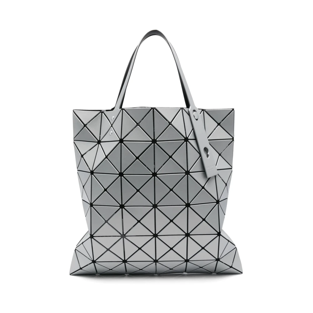 Issey Miyake Grijze Schoudertas met Interne Zak Gray Dames