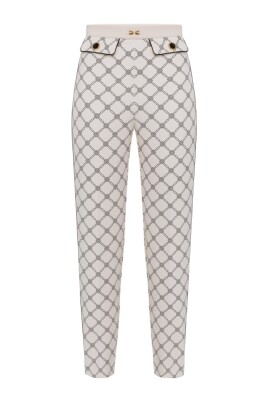 patterned-ankle-pants-with-metal-logo