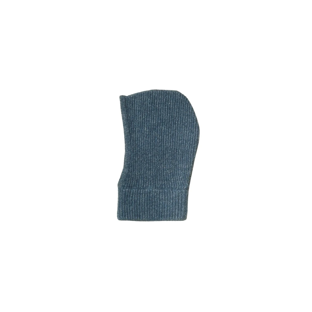 PESERICO Mouliné alpaca en lurex bivakmuts Blue Unisex