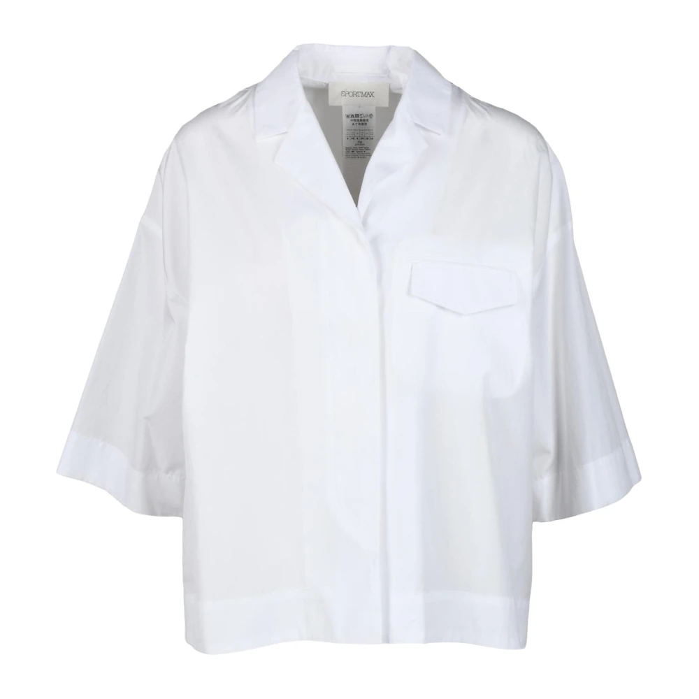 SPORTMAX Overhemd White Dames