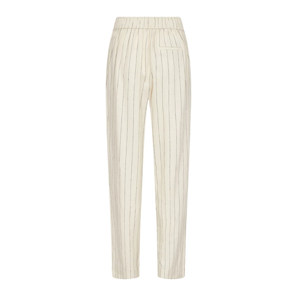 Levete Room Guddi 1 Broek in Turtledove Combi Beige Dames