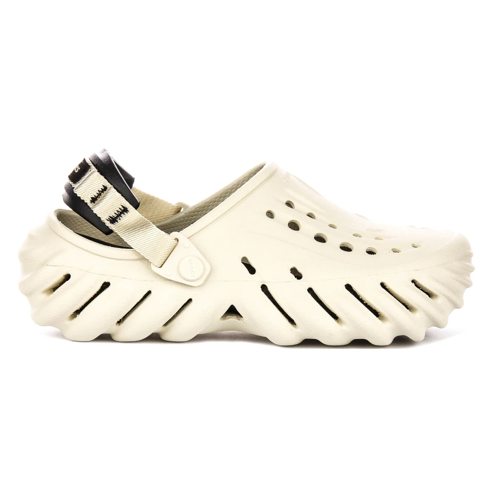 Crocs Men's Beige Echo Clog - Clogs - 9 Uk - Shoes