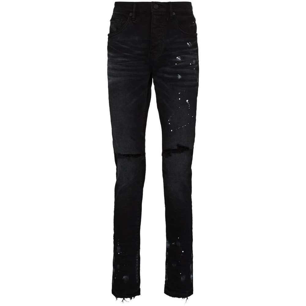 Purple Brand Zwarte Jeans Stijlvol en Trendy Black Heren