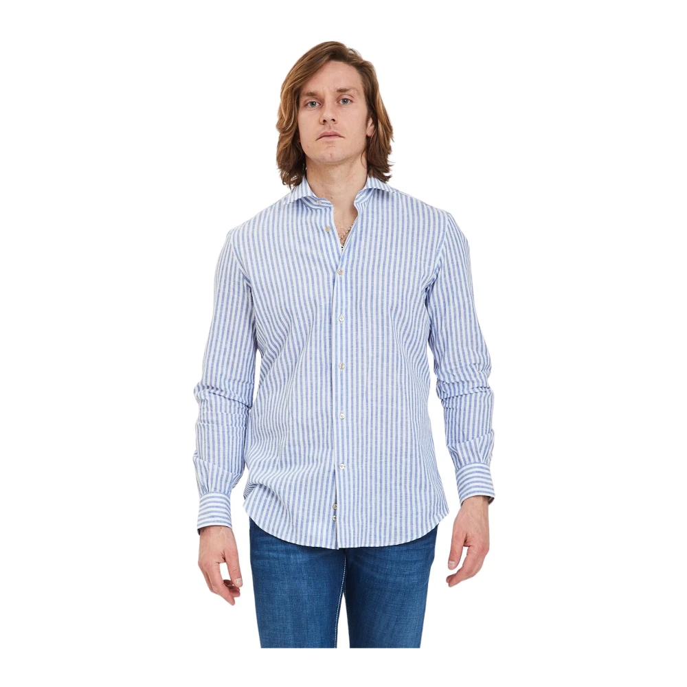 Mazzarelli Casual Shirts Multicolor Heren