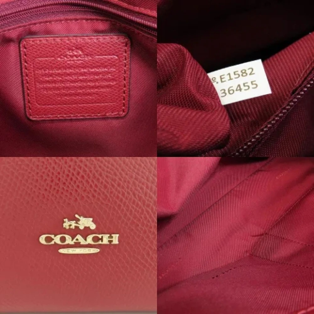 Coach Pre-owned Fabric totes Brown Dames