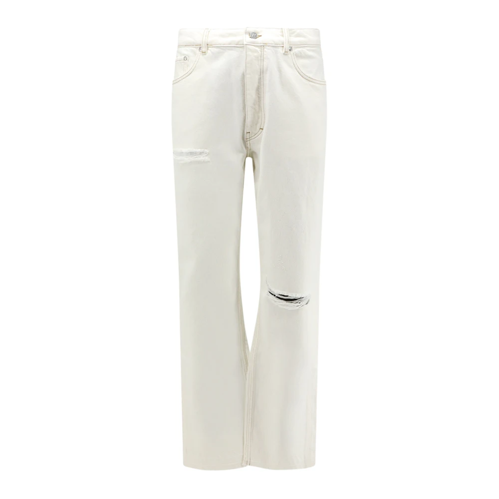 Represent Men's White Wide Jeans - Wide Jeans - W30 - Jeans