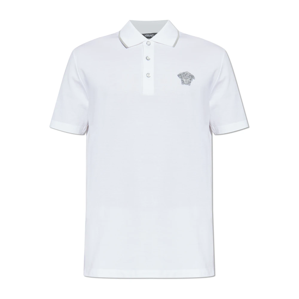 Tops > Polo Shirts - - Versace - Modalova