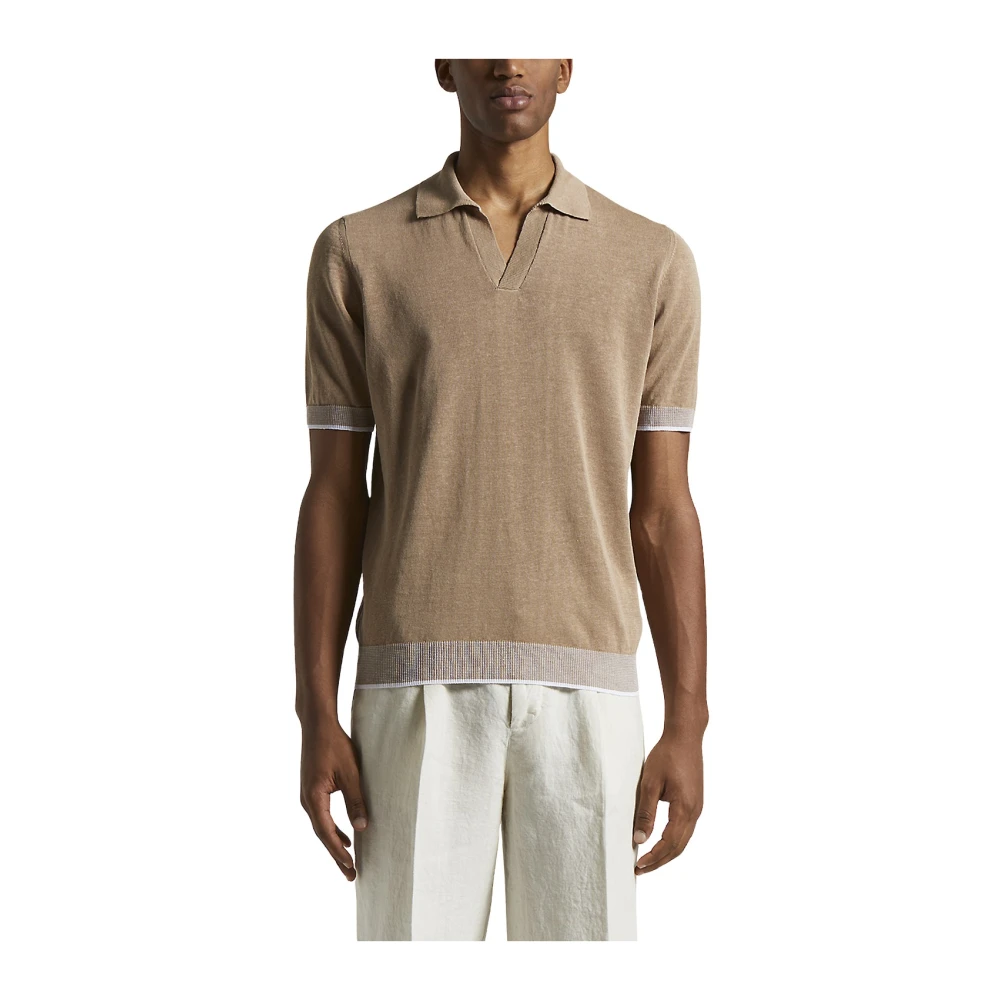 Knitwear > V-neck Knitwear - - Peserico - Modalova