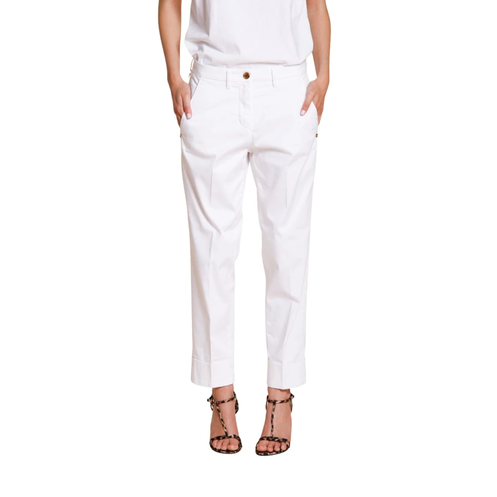 Mason's Donna Bianco - New York Carrot - Trousers - L
