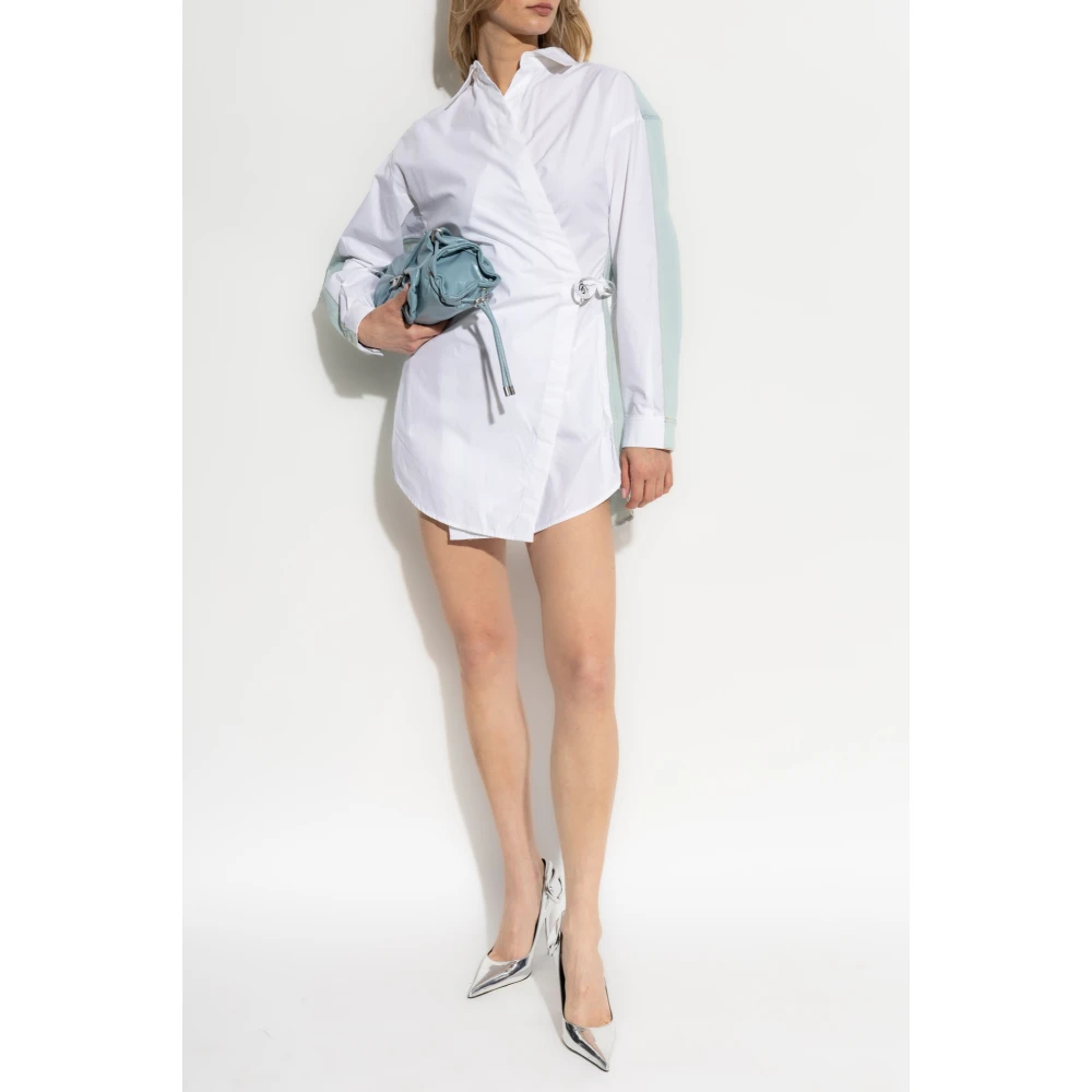 Diesel Jurk D-Elphi-Den White Dames
