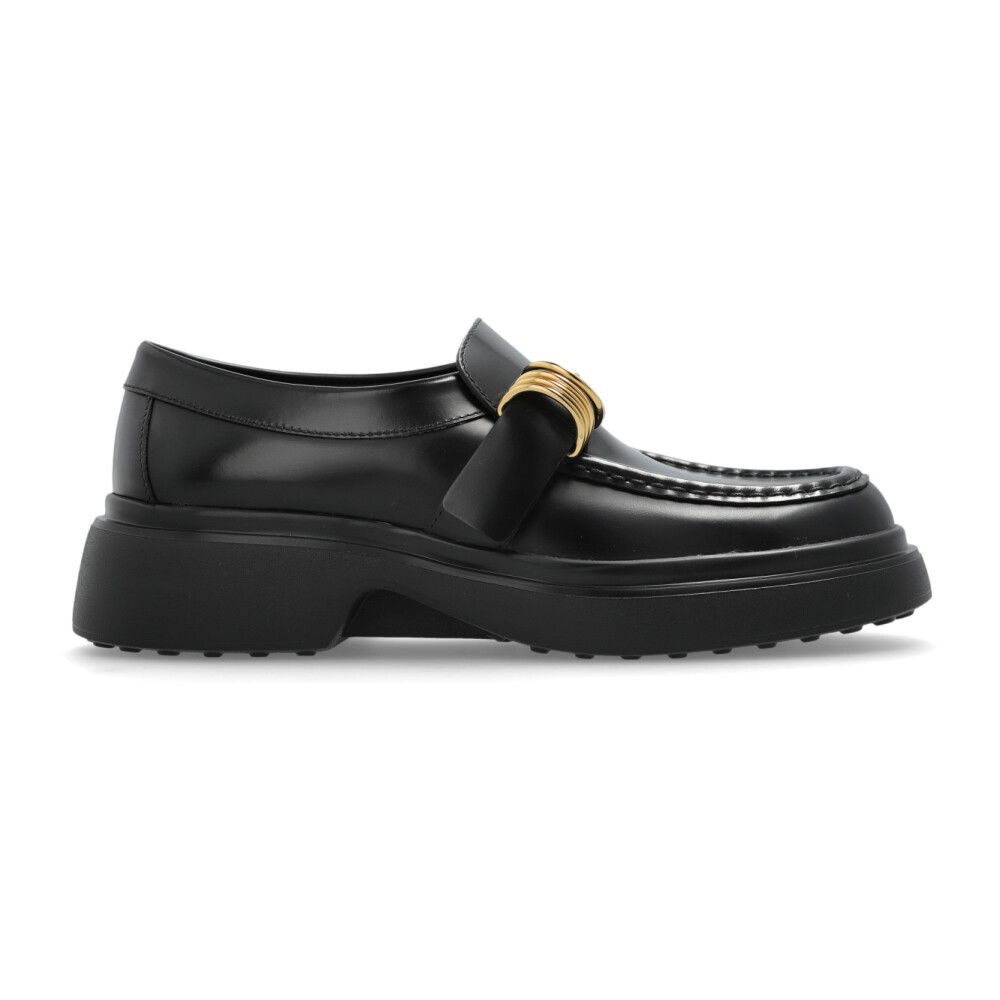 TOD'S フラットフォム アンクルフツ XXW84K0HI50GOC S202 Woman マルチカラー レザー プラットフォーム スニーカー