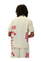 chemise-coton-imprime-rouge