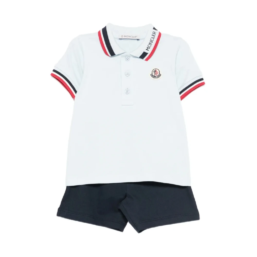Moncler White Kids Sets, Male, 3 Y, 8M00015 8496F Suit