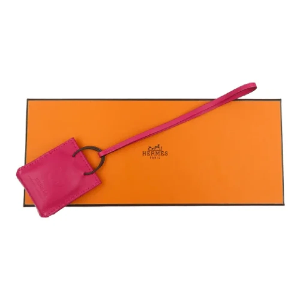 Hermès Vintage Pre-owned Fabric key-holders Pink Dames