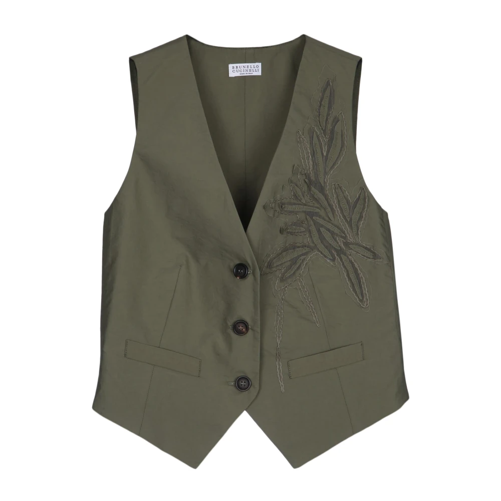 Jackets > Vests - - Brunello Cucinelli - Modalova