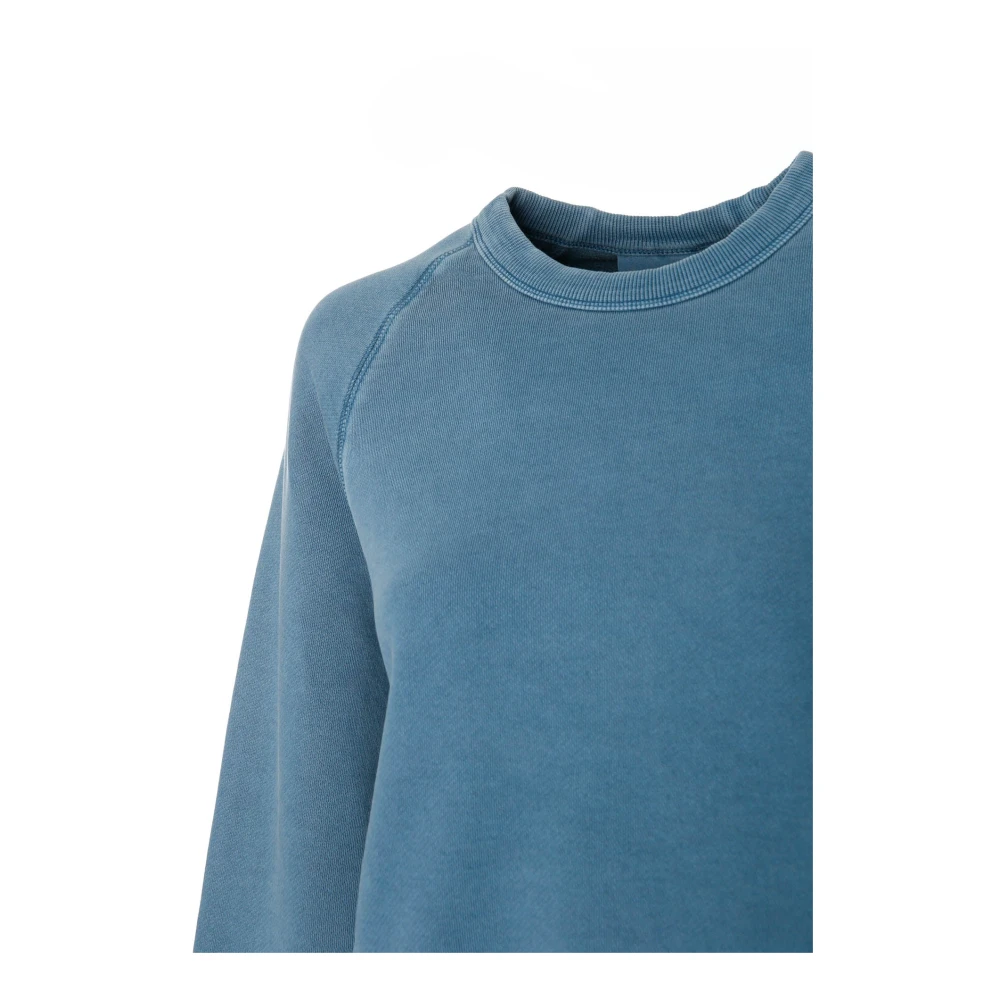 Carhartt WIP Zwaar Katoenen Sweatshirt Blue Dames