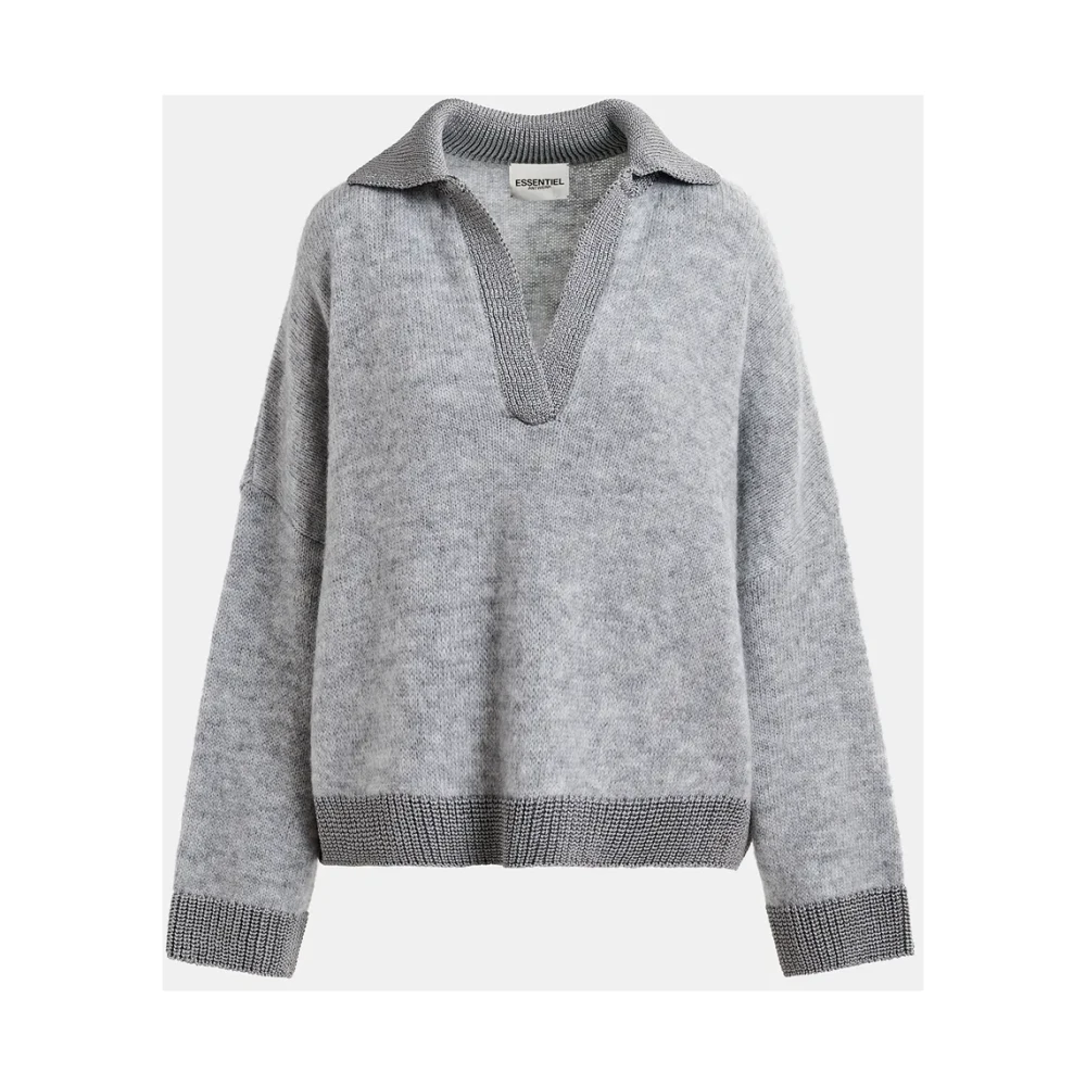 Essentiel Antwerp Jersey Gardien Stijlvol Jersey Shirt Gray Dames