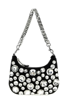 black-rhinestone-mini-handbag