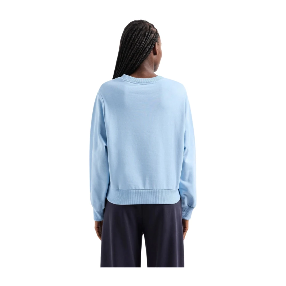 Armani Exchange Basis Sweatshirt Blue Dames