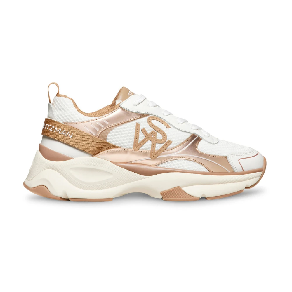 Stuart Weitzman SW Trainer Dames Schoenen Wit