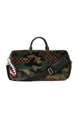 multicolor-teddy-fur-duffel-bag