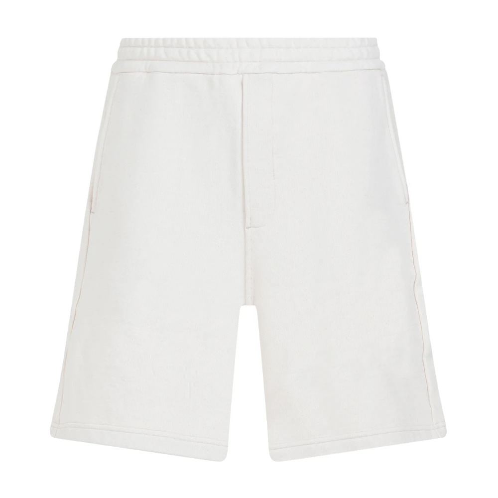Prada Witte katoenen Bermuda shorts White Heren